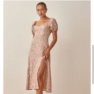 Reformation Denver Linen Dress